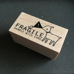 ヤギとコトリのfragileはんこ