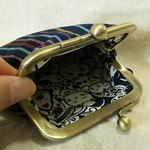 こっそり猫好きながま口(和柄/其の七)