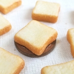 (受注製作) 他 25種類以上の選べるパンも ♡ふんわり熟成 食パン (トースト,ミニチュアフード,フェイクフード,食品サンプル)
