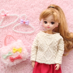 リカちゃん 服 ★送無★ ♡ヘビロテしたくなるニット♡