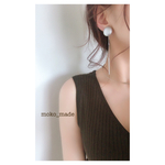再販♡シルバーロングピアス・イヤリング