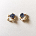 ビジューパールの実 イヤリング・ピアス