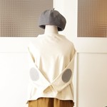 エルボーパッチバスクシャツ