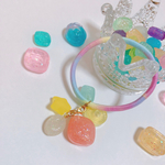 トロピカルドロップチャーム付きヘアゴム