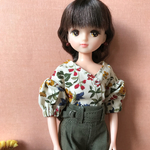 新色！ふっくら袖のスキッパーブラウス