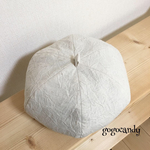 【SALE】リバーシブルのベレー帽(シワ加工）