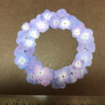 押し花 素材*.・あじさい 紫*.・