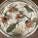 ドライフラワー 髪飾り 