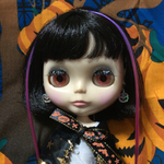 ポイントメッシュ　簡単パッチンピン　ネオブライス　リカちゃん　ハロウィン　ヘアアクセサリー
