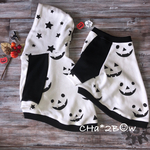 モノトーンハロウィン 犬服👻 ラグランTシャツ