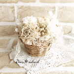 naturalミニかごアレンジ＊