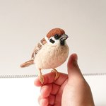 すずめマスコット(大)