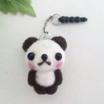 【ｋ様ご予約品】パンダちゃんのイヤホンジャック 