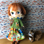 ミディブライス★黄緑くまとパンビ★くま太郎