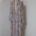 棉　ニット　　ロングカーディガン👗