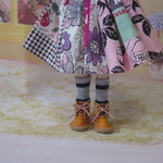 ブライスのかわいい革のブーツ☆ハンドメイド