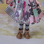 ブライスのかわいい革のブーツ☆ハンドメイド