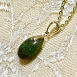 ✨特価✨天然石2Aブラックオパールのネックレス