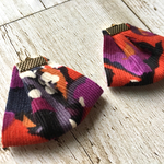 リバティ **グロリアス・カモ** タッセル大 コーデュロイ　red