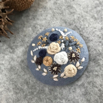 40㎜刺繍ブローチ