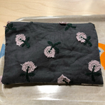 通帳ポーチ ミナペルホネン生地使用のハンドメイド