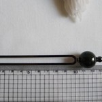 かんざし金具お直し用二股タイプ