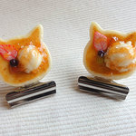 猫パンケーキクリップ