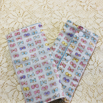 リボンちょうちょ✖︎デニムリボン よだれカバー