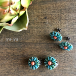 beads earrings - petit flower