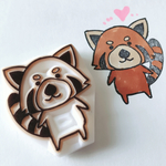 レッサーパンダ◎消しゴムはんこ