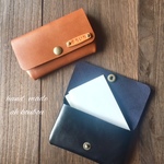 本革カードケース・名刺入れ・小物ポーチ【刻印タグ無料】