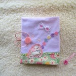 小型聖書カバー（引照、注付）Ａ６判　｢♡虹色♡」