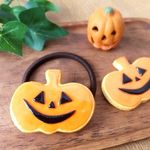 【🎃早割10%オフ】ジャコランタンクッキーのヘアゴム