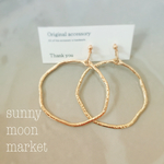 シンプルフープピアス