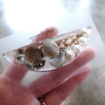 ○再販◯hair clip...水たまり...ユーカリ/apres la pluie