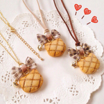 ねこメロンパン♡ネックレス