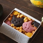 「いたずらねこのハロウィン」クッキー缶（S）