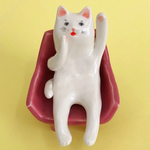 応援しているくつろぎネコ