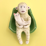くつろぎサル