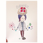 ゆるくてあまり似ていないパン似顔絵を描きます