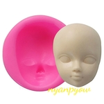 送料込み！顔型 シリコンモールド 新品
