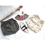 花柄スタイ&ブルマ