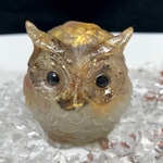 数量限定価格！幸せのふくろう オルゴナイト D★金運★  不苦労 福来朗
