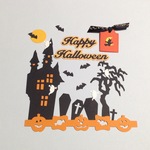 🎃ハロウィン🍭アルバム飾り、スクラップブッキング、カード作りに(814)