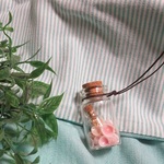 ☆･ﾟ+｡*ﾟ･.+´星の砂と桜貝のお守り。+.；。【２期販売分】