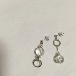 clear × silver