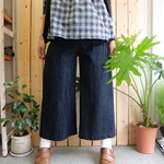 再登場！超人気！ワイドバギーパンツガウチョ丈（M）