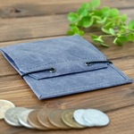 【本革不使用】『えっ 薄さ3mm!?』極薄財布【薄い軽い】旅行用・ポケットによく馴染む＜限定色グレー＞メンズ・レディース◯送料無料◯