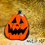 かぼちゃブローチ*ハロウィンに🎃