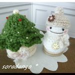 雪だるまちゃんとツリー🌳